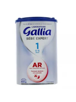 GALLIA Expert Lait AR 1 0-6 Mois Poudre Boite de 800G