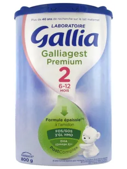 GALLIA Lait Galliagest 2 bte de 800G