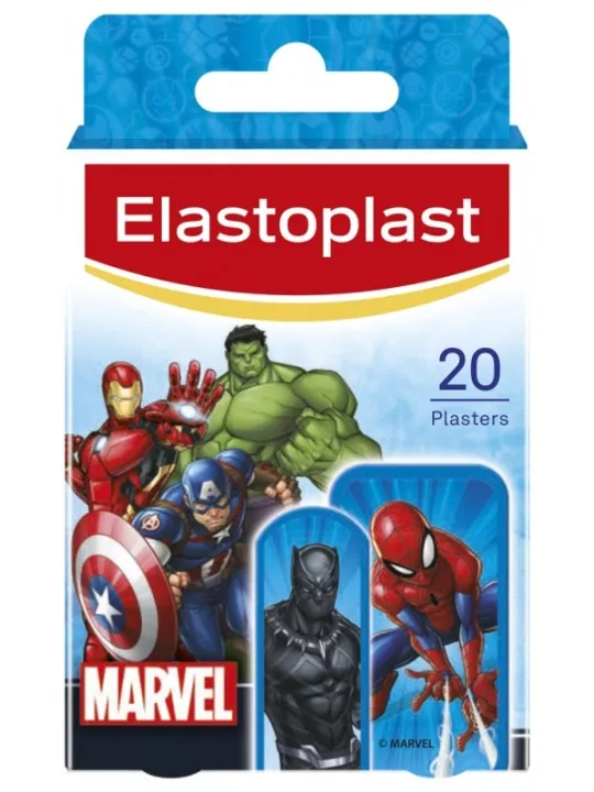 ELASTOPLAST Pansements Kids Marvel boite de 20