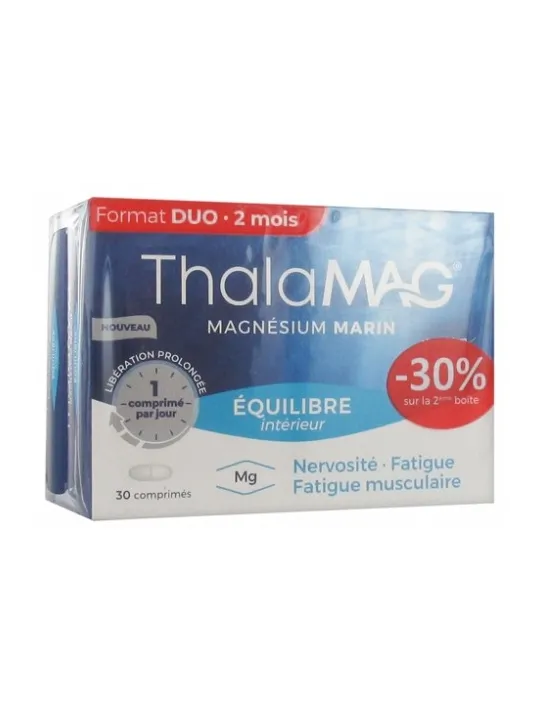 THALAMAG Equilibre Intérieur Magnésium Marin LP Comprimés boite de 2x30
