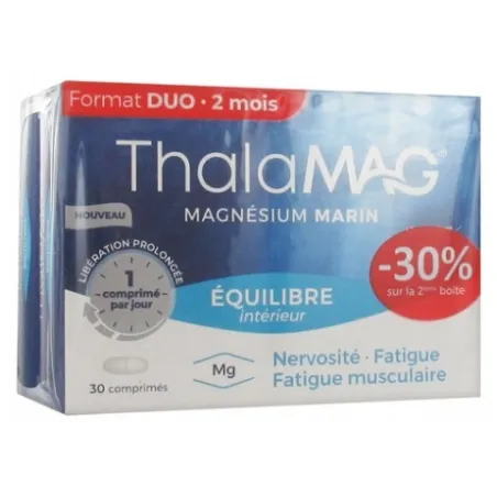 THALAMAG Equilibre Intérieur Magnésium Marin LP Comprimés boite de 2x30