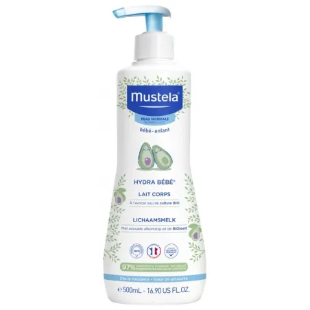 MUSTELA Hydra Bébé Lait Corps à l'Avocat 500ML
