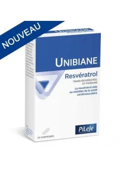 PILEJE UNIBIANE RESVERATROL COMPRIMES BOITE 30