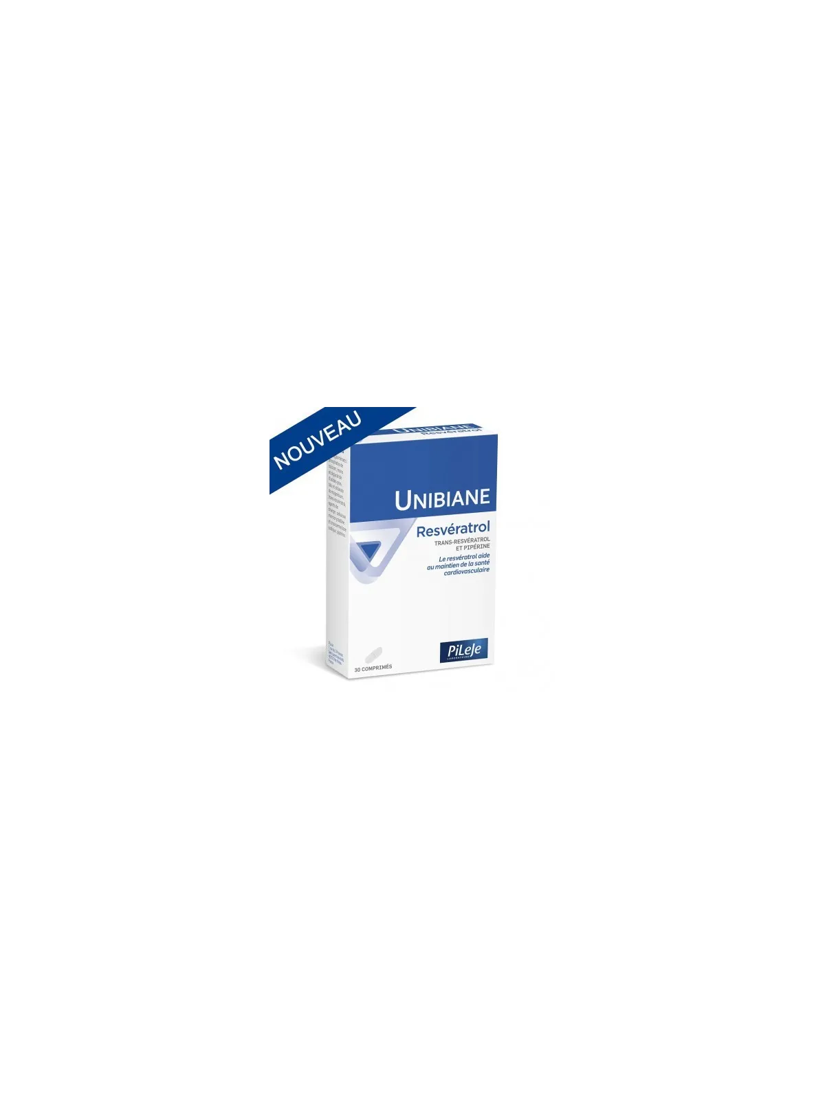 PILEJE UNIBIANE RESVERATROL COMPRIMES BOITE 30