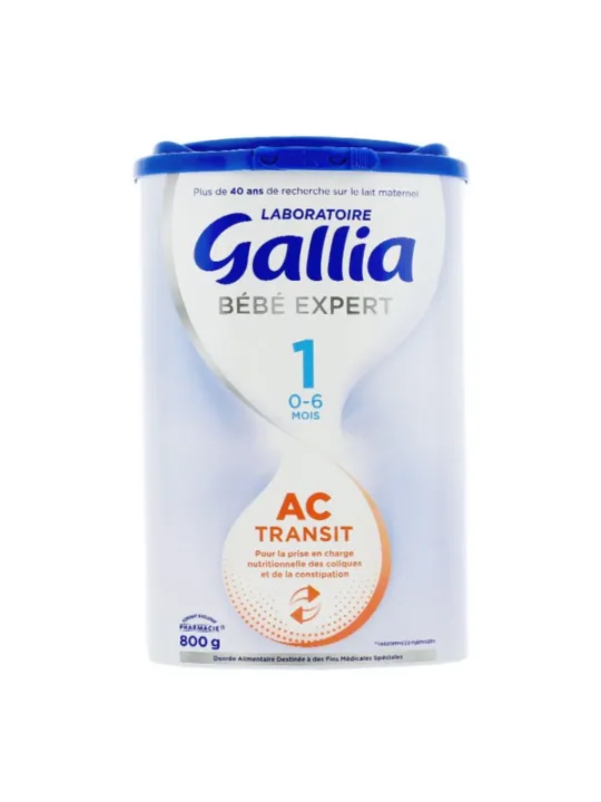 GALLIA Expert Lait AC Transit 1 boite de 800G