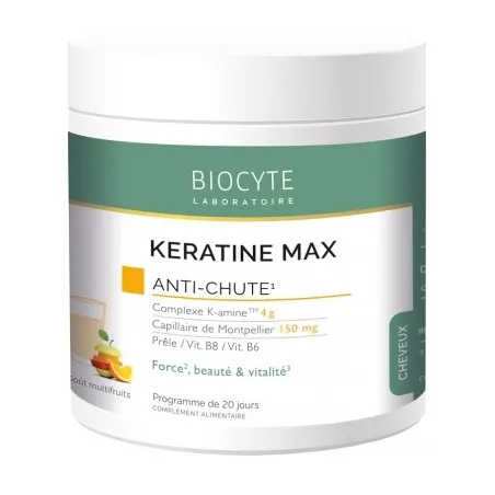 BIOCYTE Kératine Max Anti-Chute Pot 240G