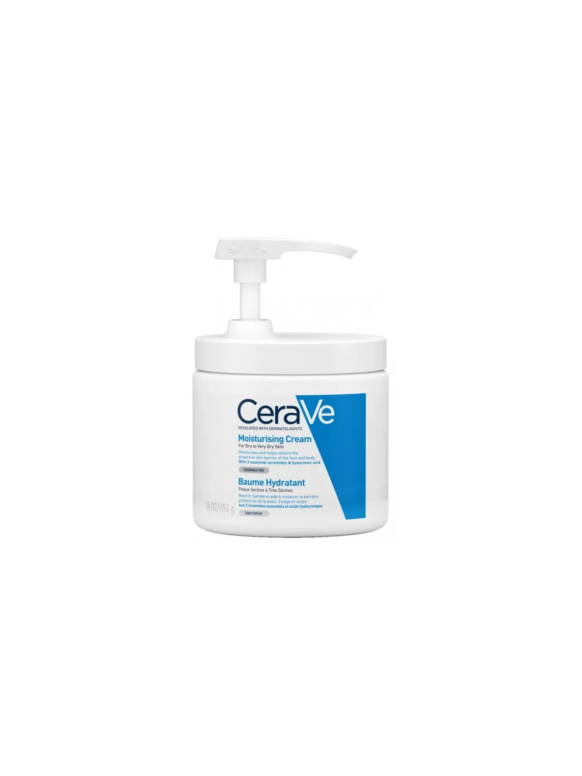 CERAVE BAUME HYDRATANT POMPE 454G