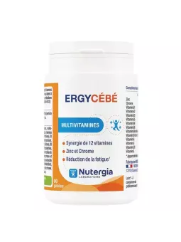 NUTERGIA Ergycébé Multivitamines Gélules boite de 90