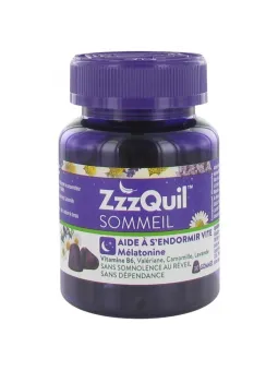 ZZZQUIL Sommeil Gommes Fruits des Bois boite de 30