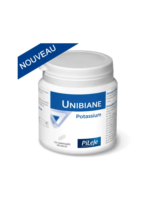 PILEJE UNIBIANE POTASSIUM COMPRIMES BOITE 120