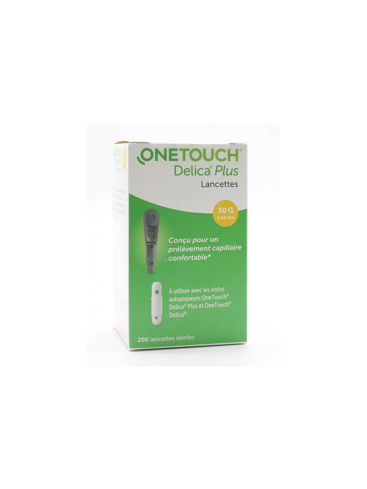 ONE TOUCH Delica Lancettes boite de 200