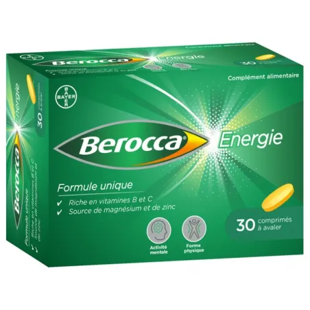 BEROCCA Energie Comprimés boite de 30