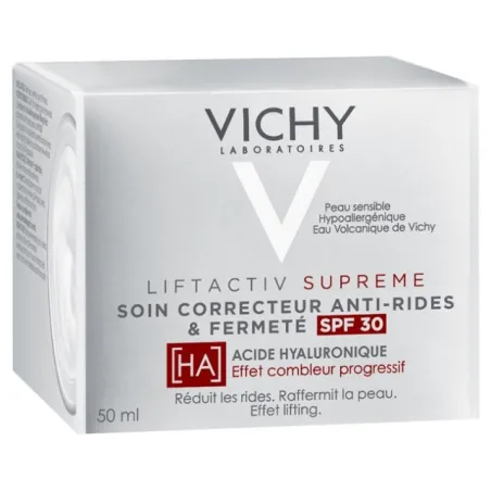 VICHY LiftActiv Supreme Soin Correcteur Anti-Rides et Fermeté SPF30 50ML