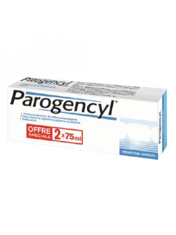 PAROGENCYL Dentifrice Prévention Gencives 2X75ML