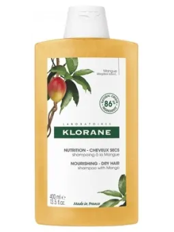 KLORANE Shampoing Cheveux Secs à la Mangue 400ML