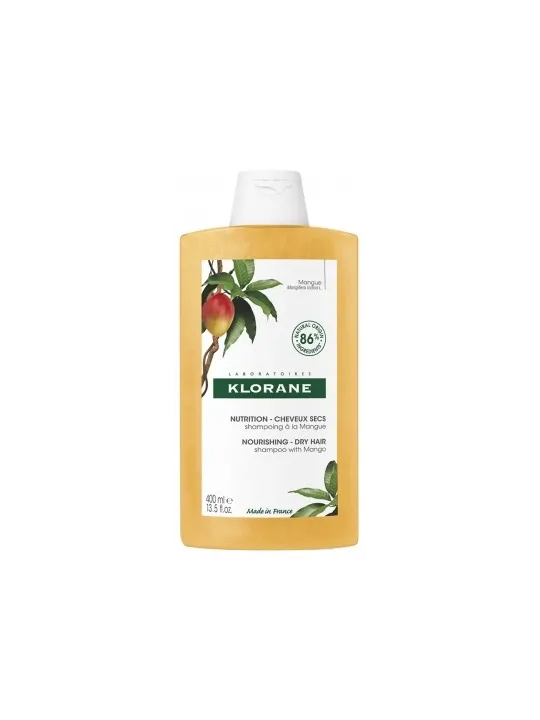 KLORANE Shampoing Cheveux Secs à la Mangue 400ML