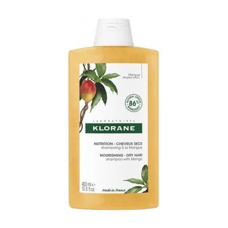 KLORANE Shampoing Cheveux Secs à la Mangue 400ML