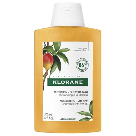 KLORANE Shampoing Cheveux Secs à la Mangue 200ML