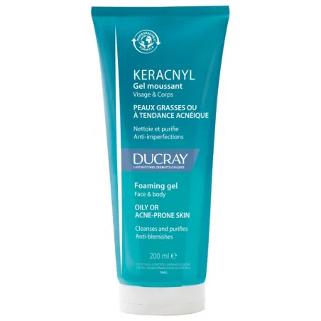 DUCRAY Keracnyl Gel Moussant 200 ml