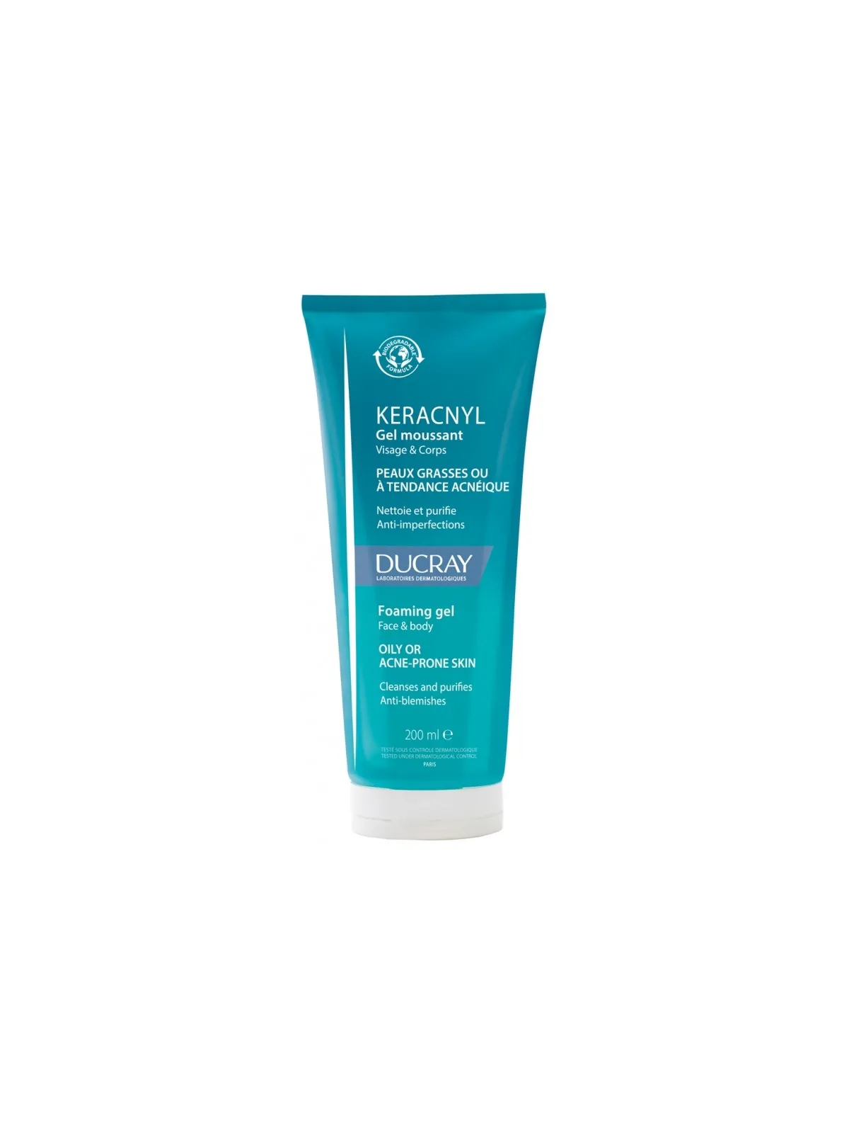 DUCRAY Keracnyl Gel Moussant 200 ml