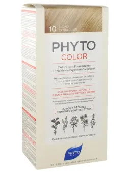 PHYTOCOLOR Coloration Permanente  : 10 Blond Extra Clair