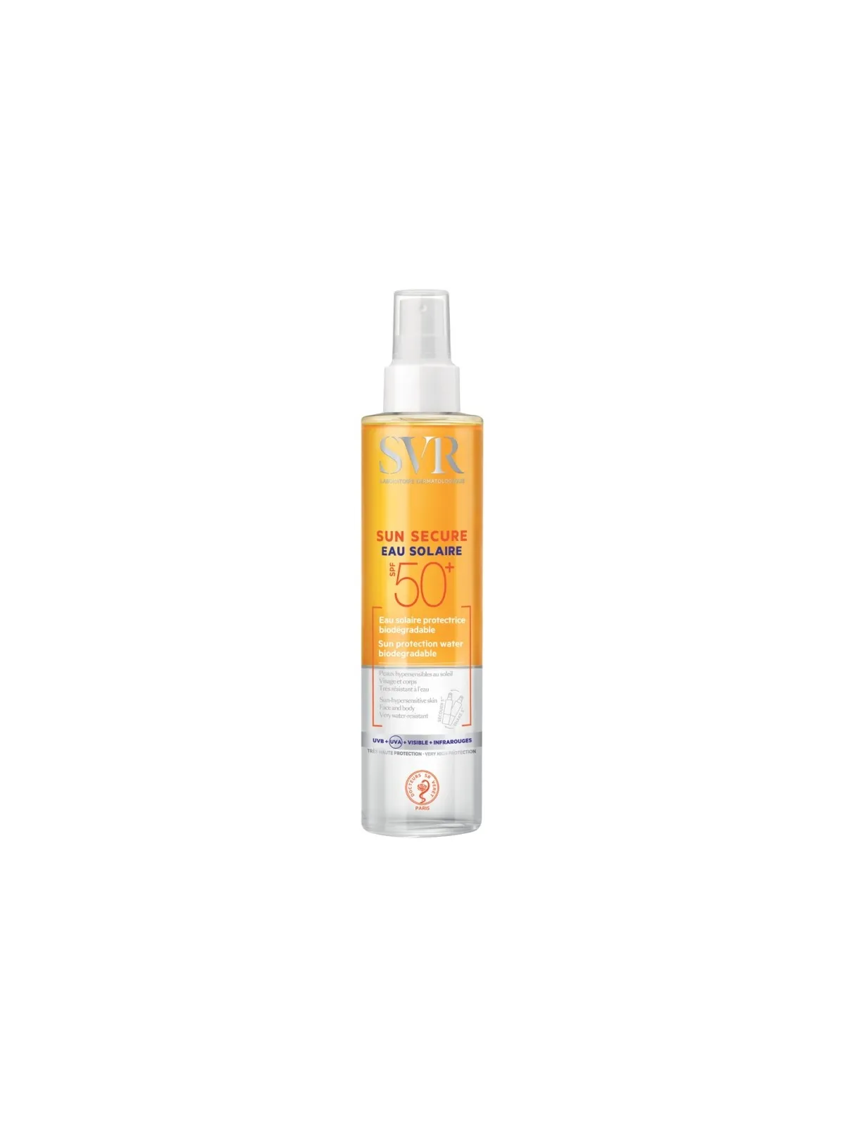 SVR Sun Secure Eau Solaire SPF50+ 200ML