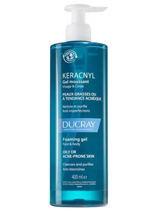 DUCRAY Keracnyl Gel Moussant 400 ml