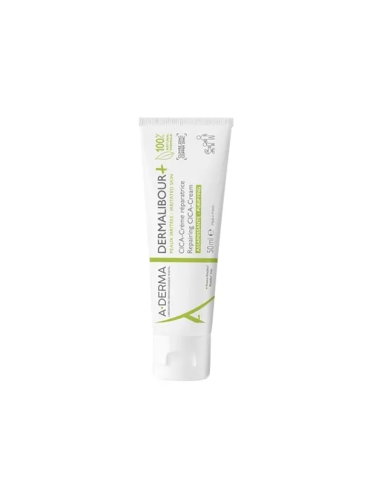 A-DERMA Dermalibour + Cica Crème Réparatrice Assainissante 50ML