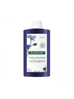 KLORANE Shampoing Déjaunissant à la Centaurée Bio 400ML