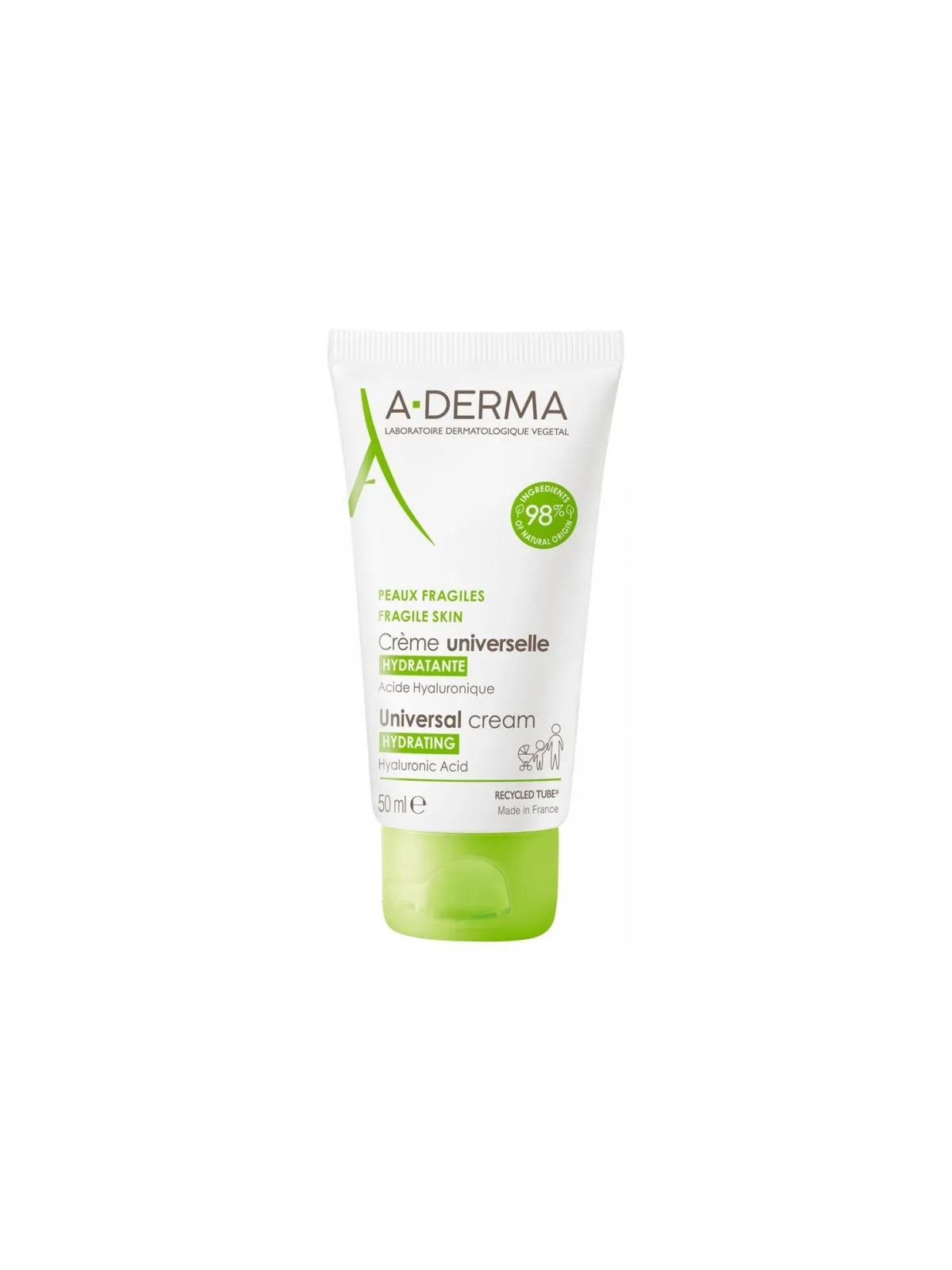 A-DERMA Crème Universelle Hydratante 50 ml