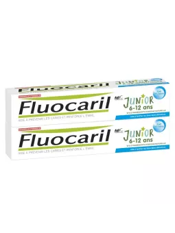FLUOCARIL Dentifrice Junior 6-12 Ans Bubble 2x75ML