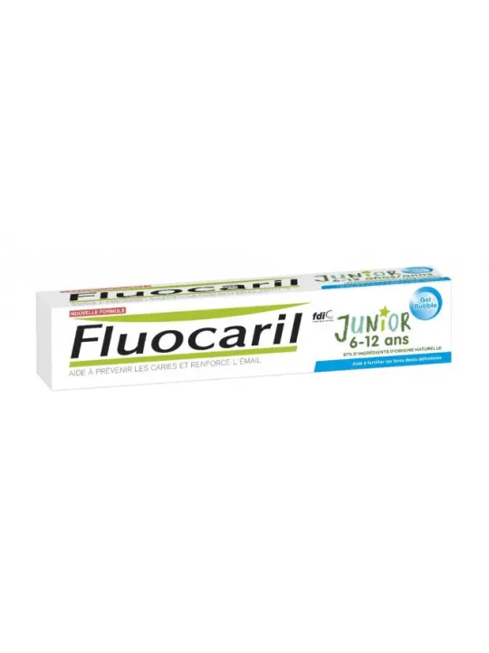 FLUOCARIL Dentifrice Junior 6-12 Ans Bubble 75ML