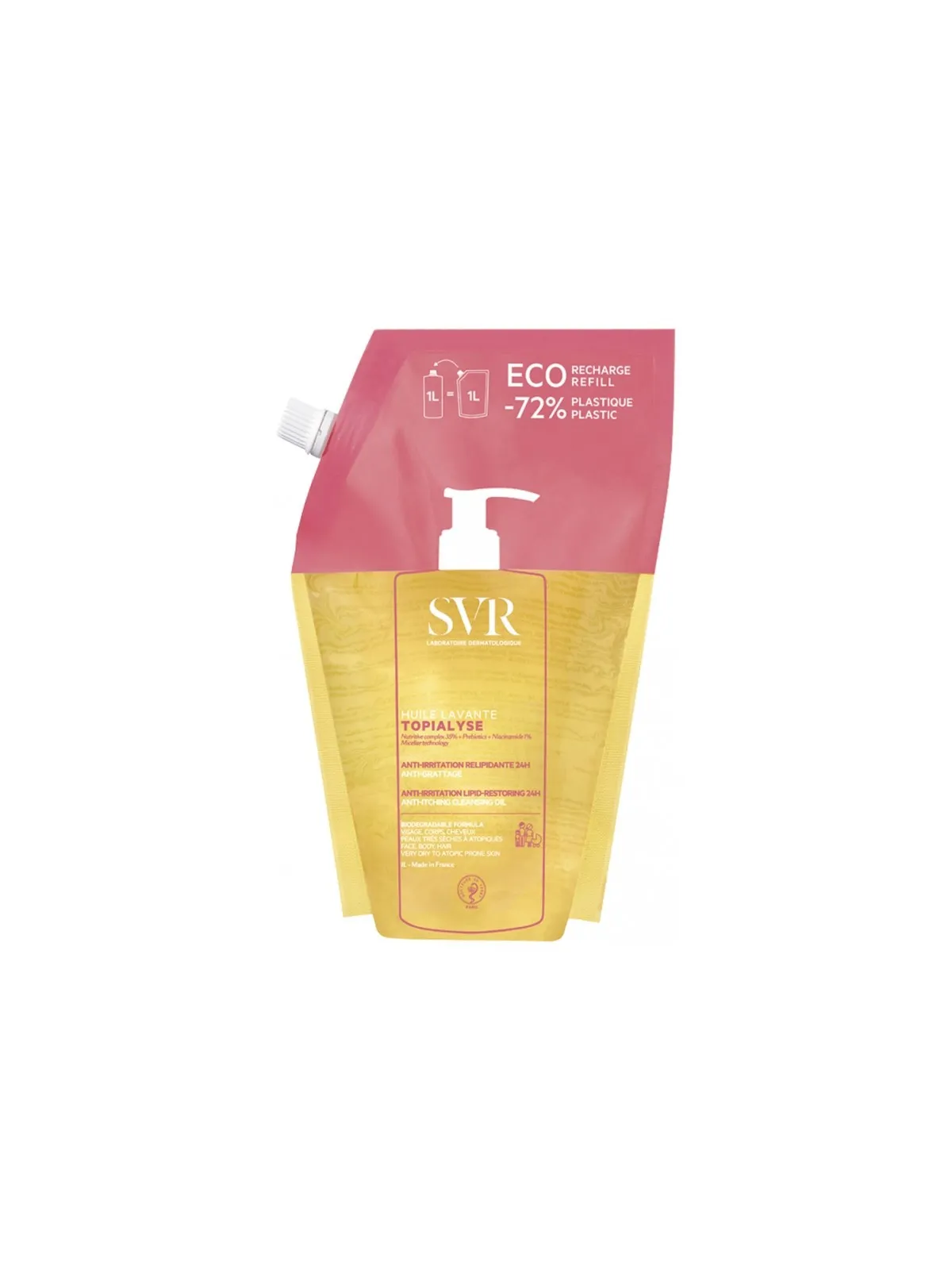 SVR Topialyse Huile Lavante Eco Recharge 1L