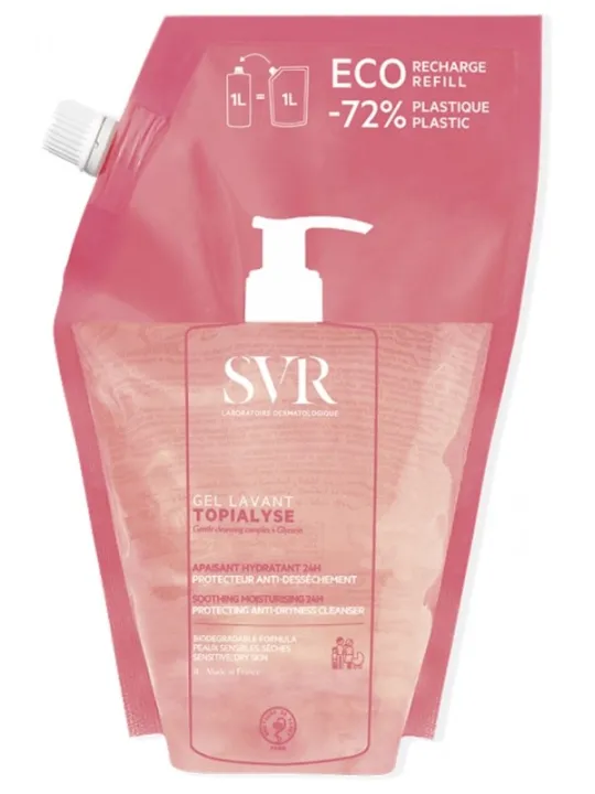 SVR Topialyse Gel Lavant Eco-Recharge 1L