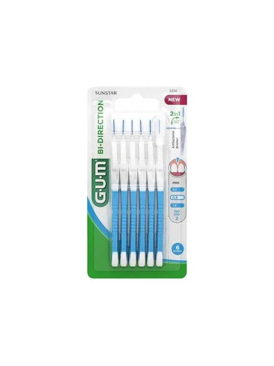 GUM Brossettes 0.6mm Bi-Direction Modèle : 2014