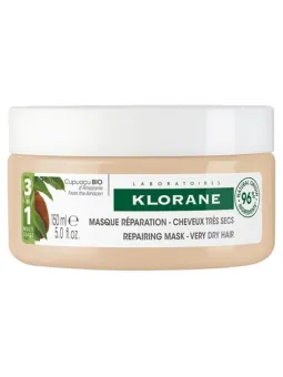 KLORANE Masque Réparation au Beurre de Cupaçu Bio pot de 150ML
