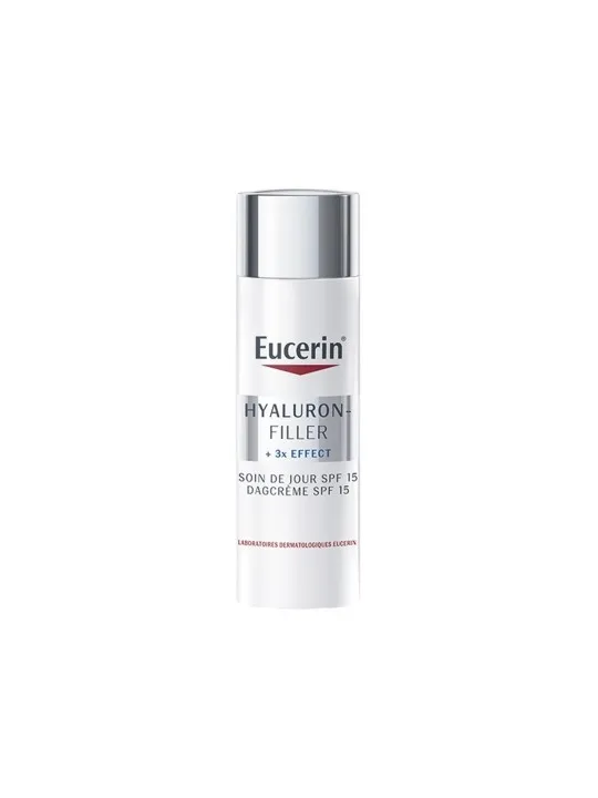 EUCERIN Hyaluron Filler + 3x Effect Soin de Jour SPF15 Peau Normale à Mixte 50ML