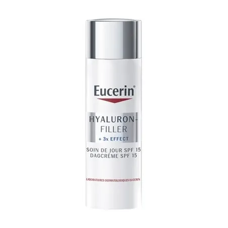 EUCERIN Hyaluron Filler + 3x Effect Soin de Jour SPF15 Peau Normale à Mixte 50ML