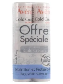 AVENE Cold Cream Stick Lèvres 2x4G