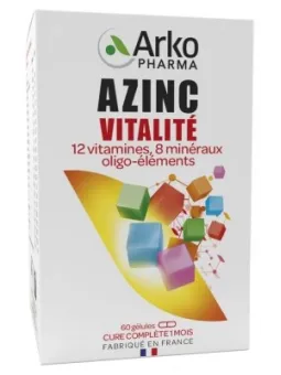 AZINC Vitalité Gélules boite de 60