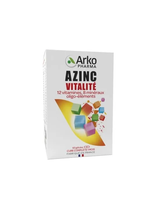 AZINC Vitalité Gélules boite de 60