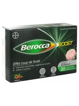 BEROCCA Boost Comprimés Effervescents boite de 20