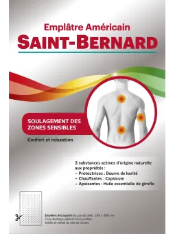 SAINT BERNARD Emplâtre Américains boite de 1