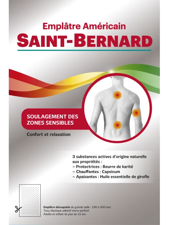 SAINT BERNARD Emplâtre Américains boite de 1