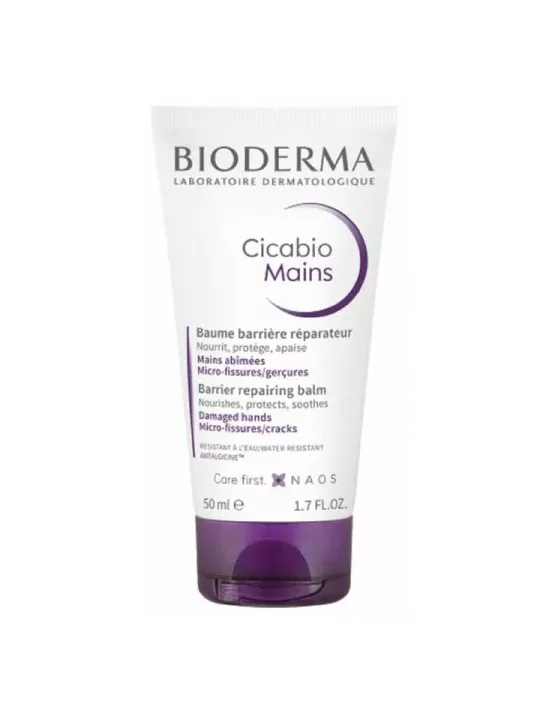 BIODERMA Cicabio Baume Barrière Réparateur Mains 50ml