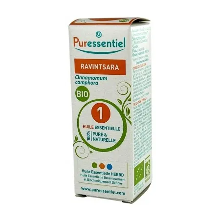 PURESSENTIEL Huile Essentielle de Ravintsara Bio 10ML
