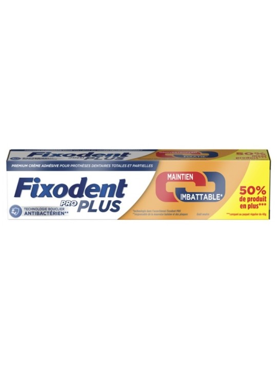 FIXODENT Pro Plus Maintien Imbattable 60G