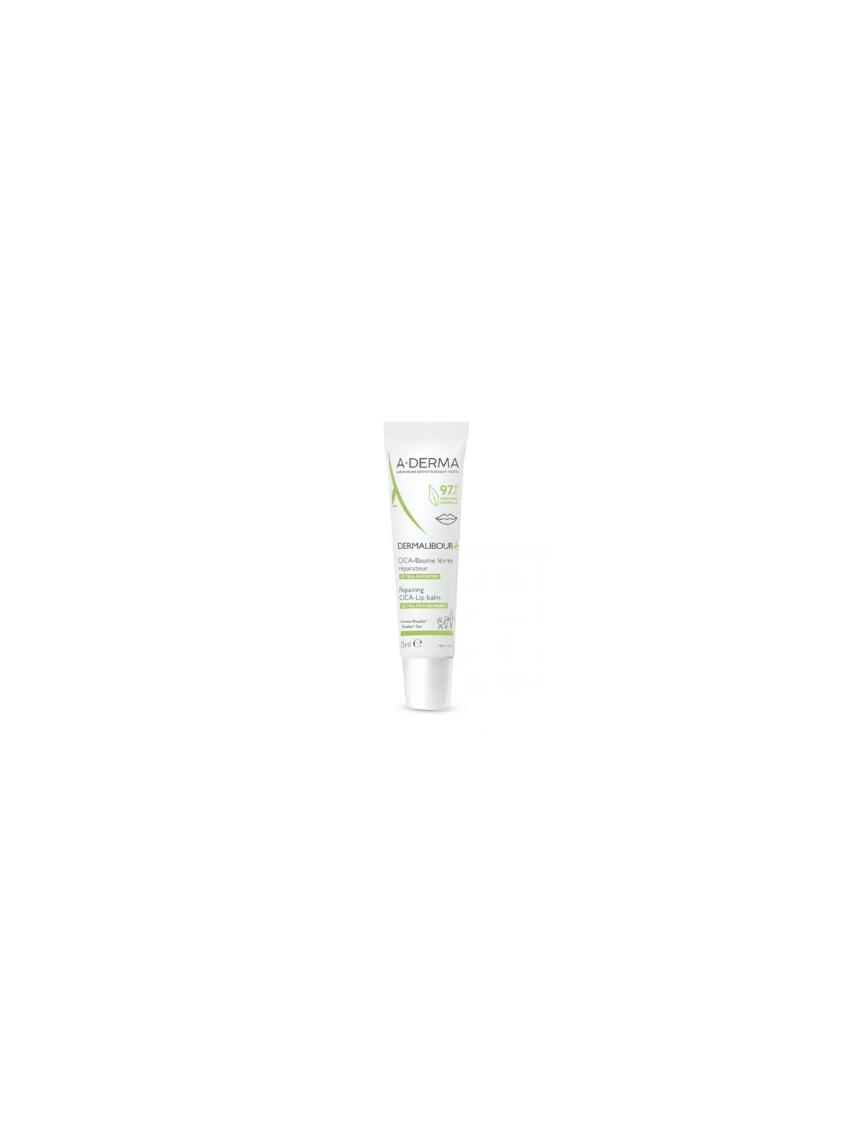 A-DERMA Dermalibour Baume Lèvres Réparateur 15ML