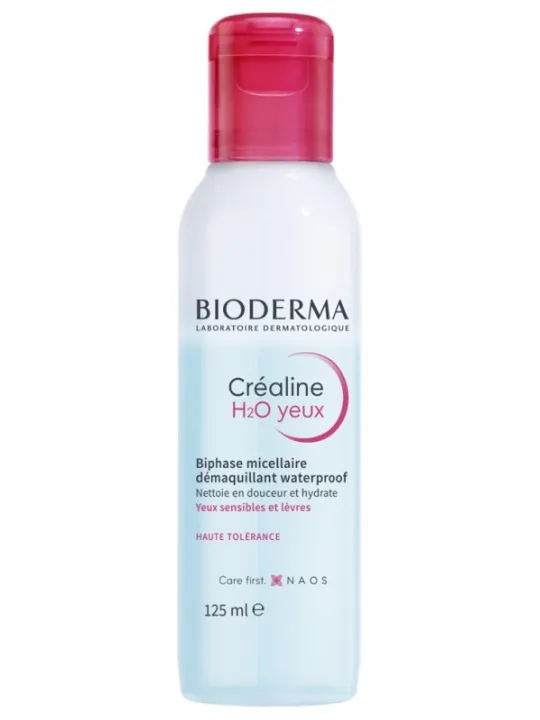 BIODERMA Créaline H2O Bipahse Micellaire Yeux 125ML