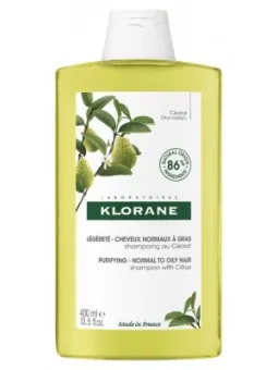 KLORANE Shampoing Cheveux Normaux à Gras au Cédrat 400ML